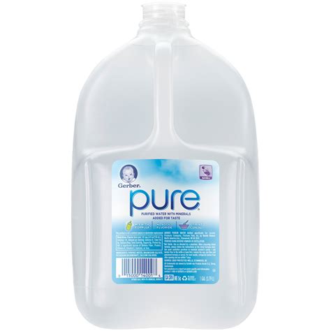 Gerber Pure Purified Water 1 Gal Jug