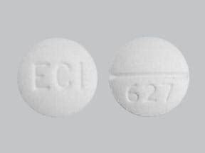 Pill Finder: ECI 627 White Round - Medicine.com