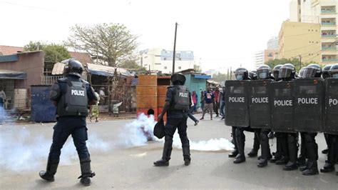 Senegal Internet Coup Suite Aux Manifestations Apr S Larrestation D