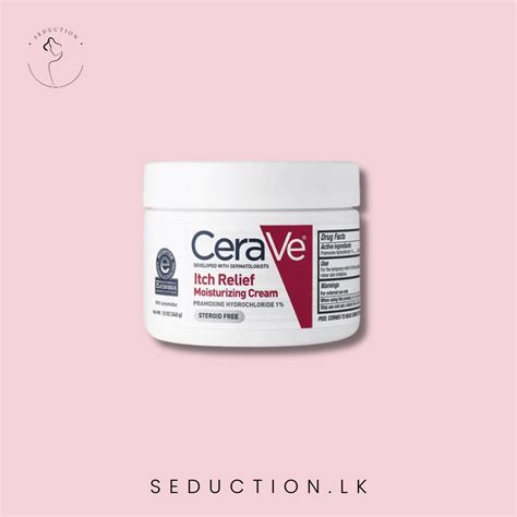 Cerave Itch Relief Moisturizing Cream 340g Seductionlk