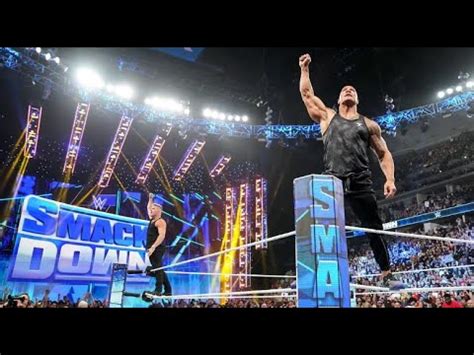 The Rock Sorprende A Wwe Smackdown De Septiembre En Espa Ol