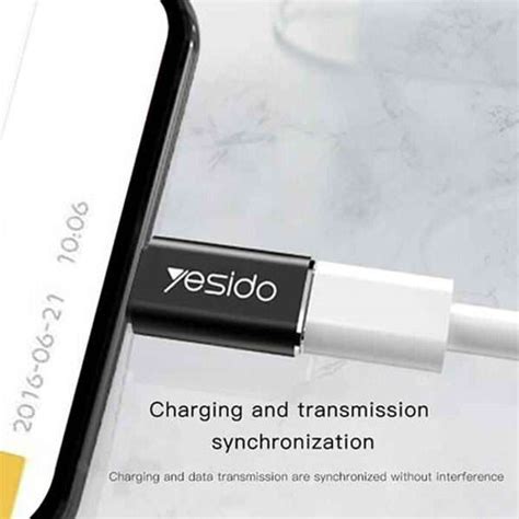 YESIDO Type C Female To Lightning Connector Adapter GS03 AppleMe