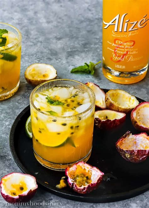 Passion Fruit Caipiroska Mommys Home Cooking