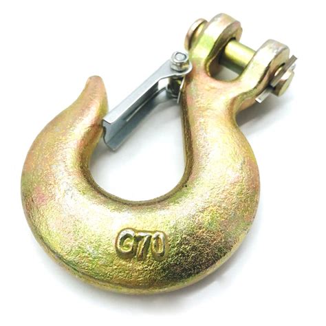 Grade Clevis Slip Hook With Latch Top Steel Chain