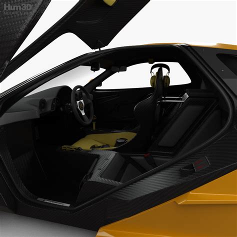 McLaren F1 LM XP1 with HQ interior 1998 3D model - Download Sports car on 3DModels.org