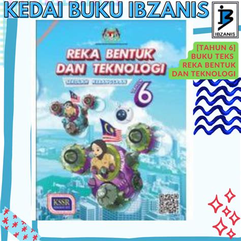 TAHUN 6 BUKU TEKS REKABENTUK DAN TEKNOLOGI RBT Lazada