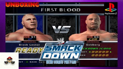 Wwe Smackdown Here Comes The Pain Playstation 2 Unboxing Youtube