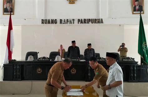 Pemda Konawe Dan Dprd Tandatangan Nota Kesepahaman Rancangan Kua Ppas