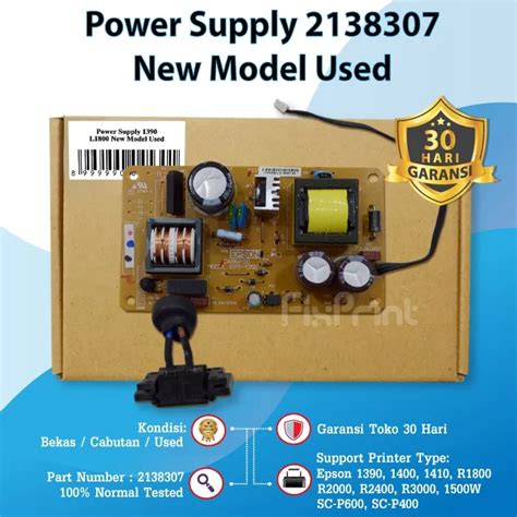 Power Supply Printer Epson L R R W Sc P Sc P Ori