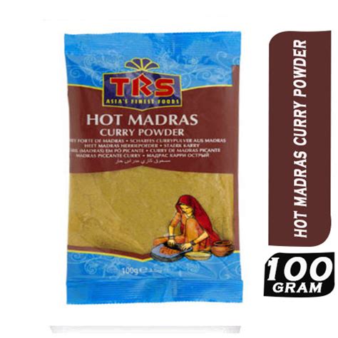 Trs Hot Madras Curry Powder 100g Desi Store