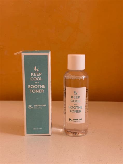 Keep Cool And Soothe Bamboo Toner On Carousell