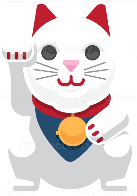 Free Japan Lucky Cat Doll Png With Transparent Background