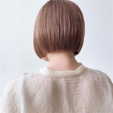 切りっぱなしボブ ショートボブ ボブ ナチュラル×neutral Produce By Garden×矢野佑太郎×585913 Hair Hair Cuts Hair Styles