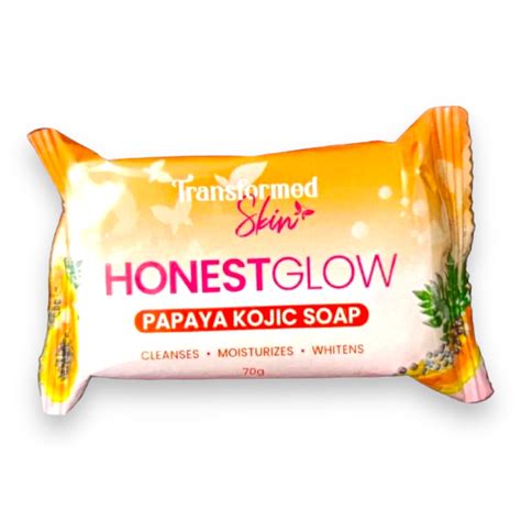 Transformed Skin Honest Glow Papaya Kojic Soap My Care Kits