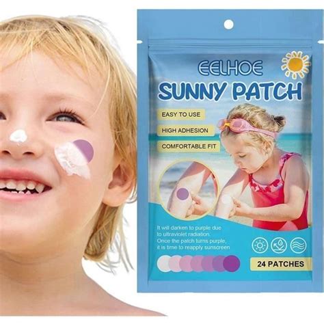 Patchs De Dtection Uv Pour Enfant Autocollants De Dtection Uv