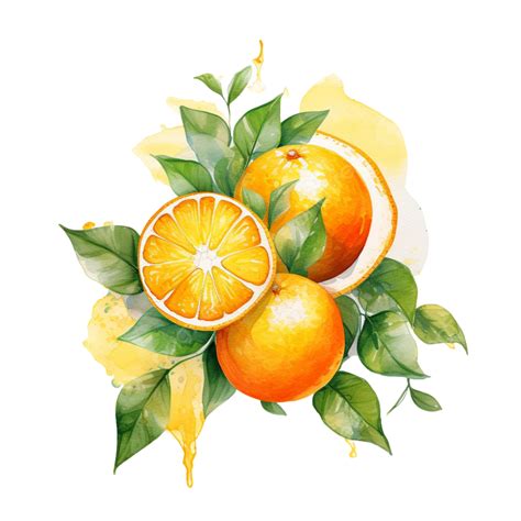 Lemon Watercolor Nature S Delight Lemons Clipart Fruit PNG