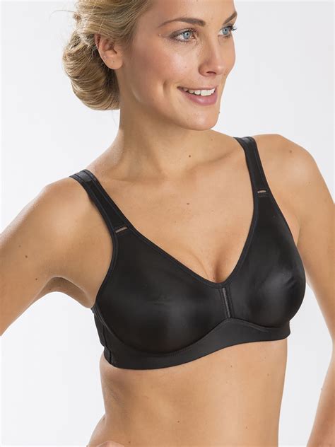 Trofe Trofé Black Tove Non Wired Soft Full Cup Bra Size 34 To 44