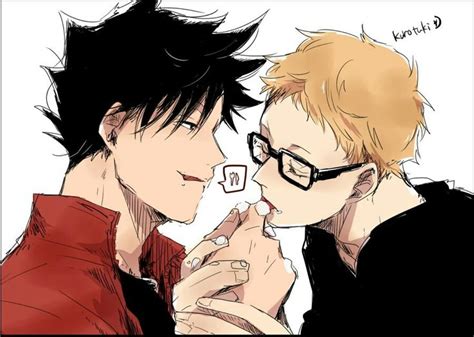 Pin by Персонажи Characters on Kuroo x Tsukishima KuroTsuki Kurotsuki