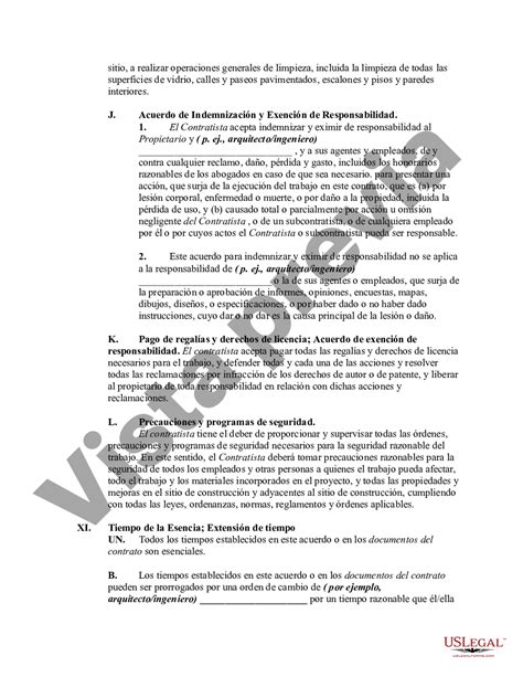 Palm Beach Florida Contrato Para La Construcción De Un Edificio Comercial Us Legal Forms