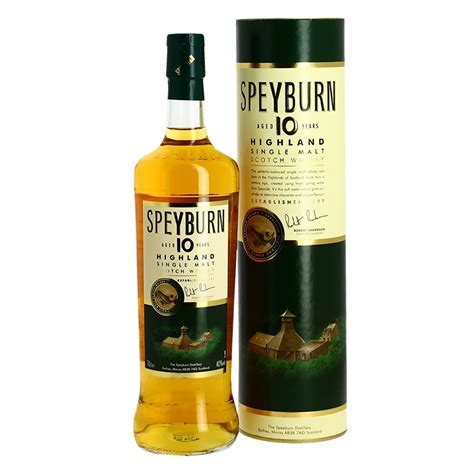 Speyburn 10 Years Old Speyside Single Malt Scotch Whiskey