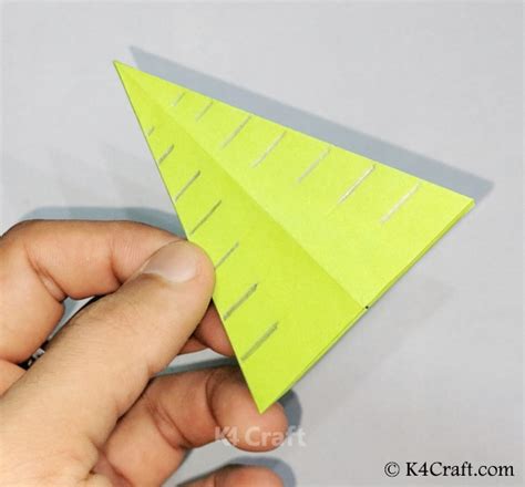 How To Make Kirigami Christmas Tree Step By Step Tutorial K4 Craft