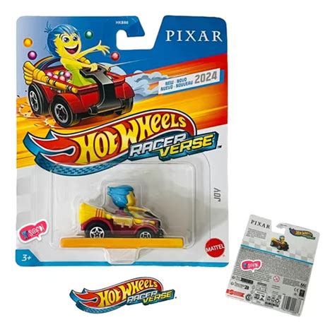 Hot Wheels Racer Verse Pixar Joy Alegria Envío gratis