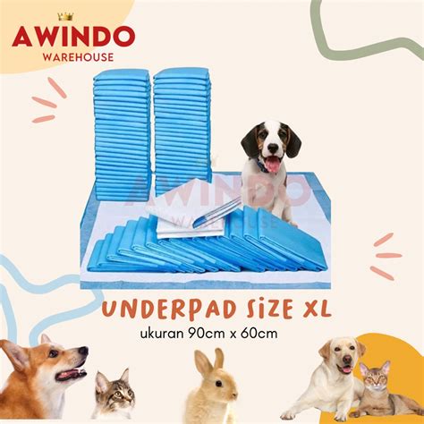 Jual Underpad Size Xl Alas Pipis Pup Underpad Kucing Anjing Perlak