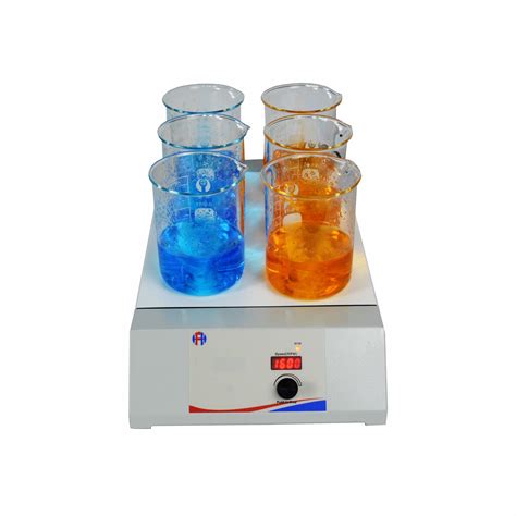 Multi Position Magnetic Stirrer Hotplate With Brushless Moter And