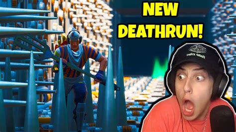 Cizzorz Tries New Deathrun Fortnite Creative Map Youtube