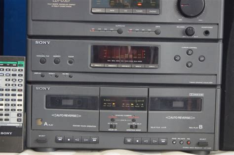 Du A Wie A Sony Lbt D Aux Cd Kasety Radio W