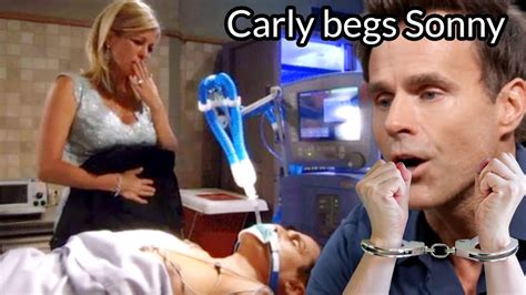 General Hospital Shocking Spoilers Carly Begs Sonny Save Drew With A