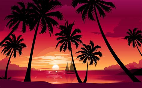 Beach Sunset Hd Desktop Wallpapers Top Free Beach Sunset Hd Desktop