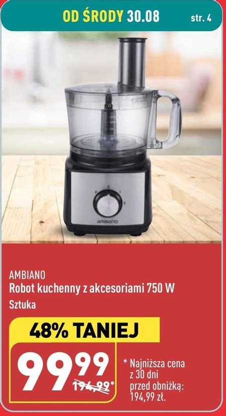 Robot Kuchenny Ambiano Taniej Promocja Aldi Ding Pl