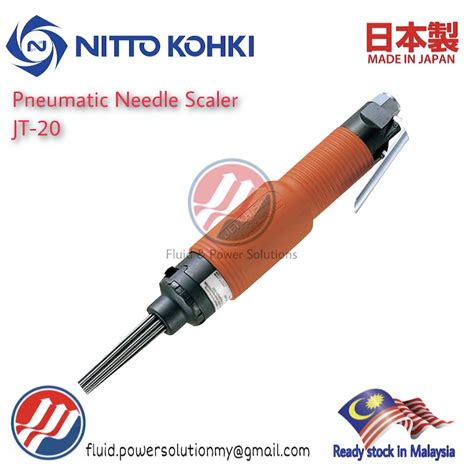 Genuine Nitto Kohki Jet Chisel Jt Made In Japan Needle Scaler