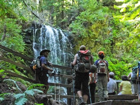 Berry Creek Falls Trail Hiking Trail, Boulder Creek, California