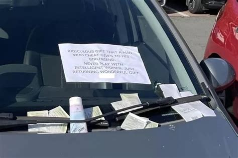 Mum Gets Revenge On Cheating Ex By Taping Pink Sex Toy To His Car Outside Morrisons The Mirror