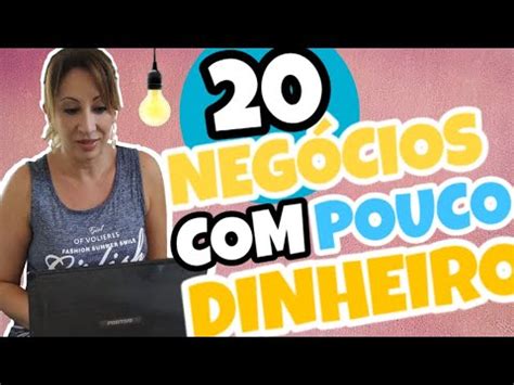 Id Ias De Neg Cios Pequenos Para Abrir Em Casa Gastando At R