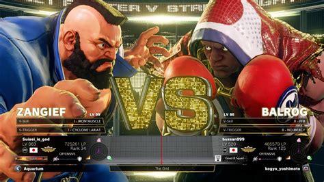 SFV Champion Edition ASASE Zangief Vs Bussan999 Balrog Online