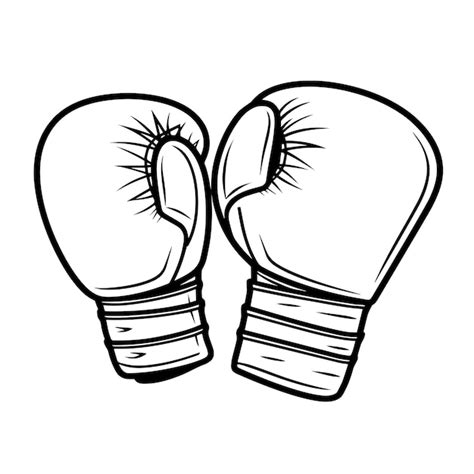 Premium Vector Vector Illustration Of Boxing Gloves Outline Icon