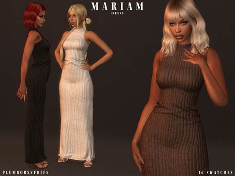 The Sims Resource Mariam Dress Sims Dresses Sims Sims