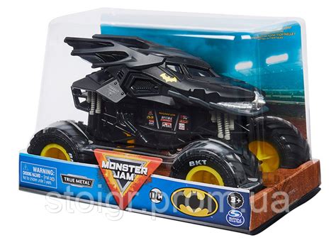 Купить Хот Вилс Монстер Трак джип внедорожник Бэтмен Бэтмобиль Hot Wheels Monster Jam