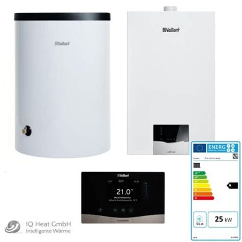 Vaillant Gas Brennwert Paket EcoTEC Plus VC 25 CS 1 5 E LL P UniSTOR