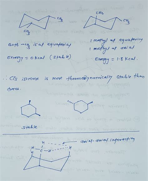 Solved How Can I Solve It Draw The Lowest Energy Conformation For