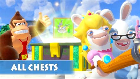 Mario Rabbids Donkey Kong Adventure All Collectible Chests