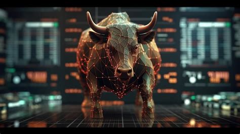 Premium Ai Image Cryptocurrency Bull Market Bitcoin Chart Business