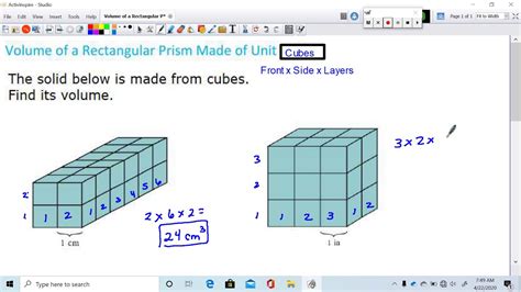 Volume Of Cubes And Rectangular Prisms