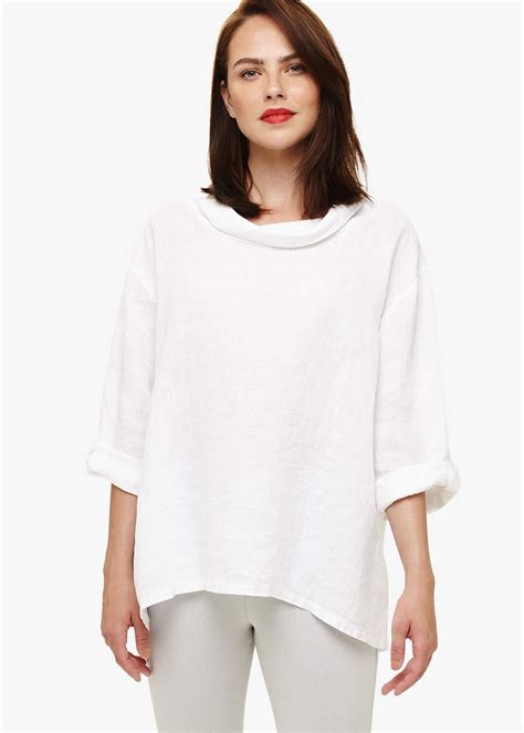 Cowl Neck Linen Blouse Phase Eight Uk