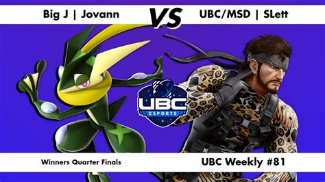 Ubc Weekly Winners Quarter Finals Big J Jovann Greninja Vs