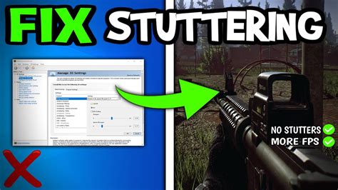 How To Fix Escape From Tarkov Fps Drops Stutters EASY YouTube