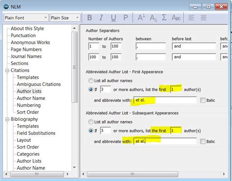 In Text Citations With Nlm Style Endnote Styles Filters And Connections Discourse